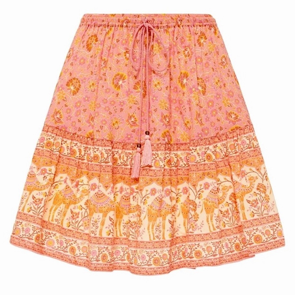 Spell Sundown Mini Skirt NWTS Sz XXL Paprika - Picture 2 of 10